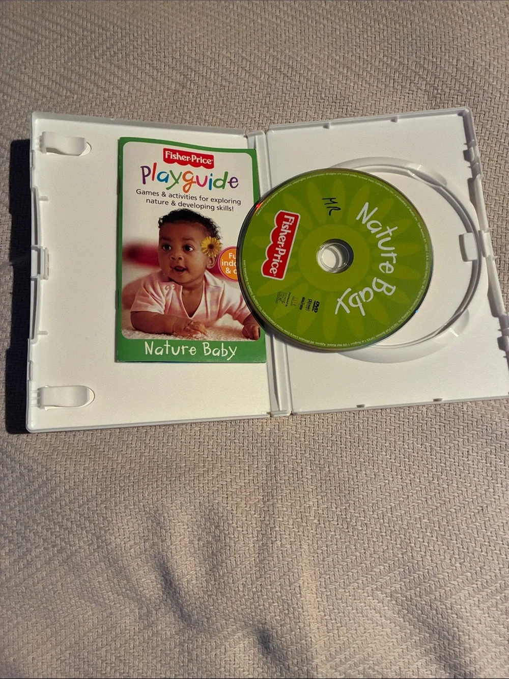 Fisher-Price Nature Baby DVD - White, Green, Yellow